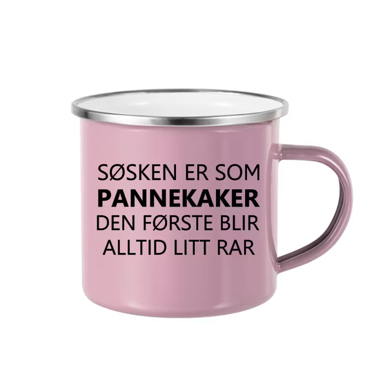 Søsken er som pannekaker..