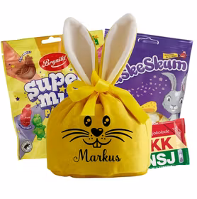 Påskepose m/ godteri (velg farge på posen)