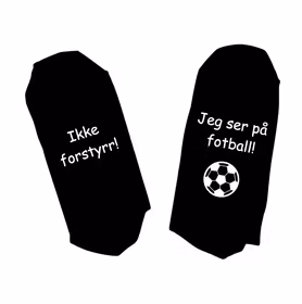 Jeg ser på fotball!