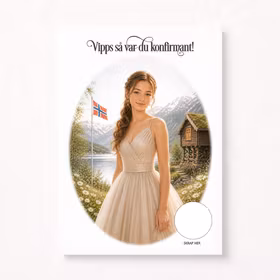 Skrapekort - Alice