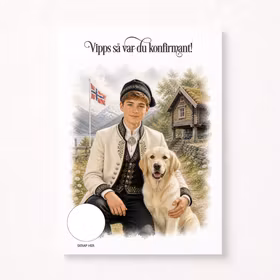 Skrapekort - Kristoffer