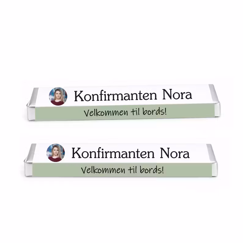 Konfirmasjonsark - DITT bilde