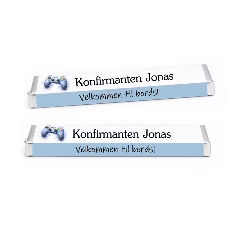 Kinder Maxi etiketter - Gamer