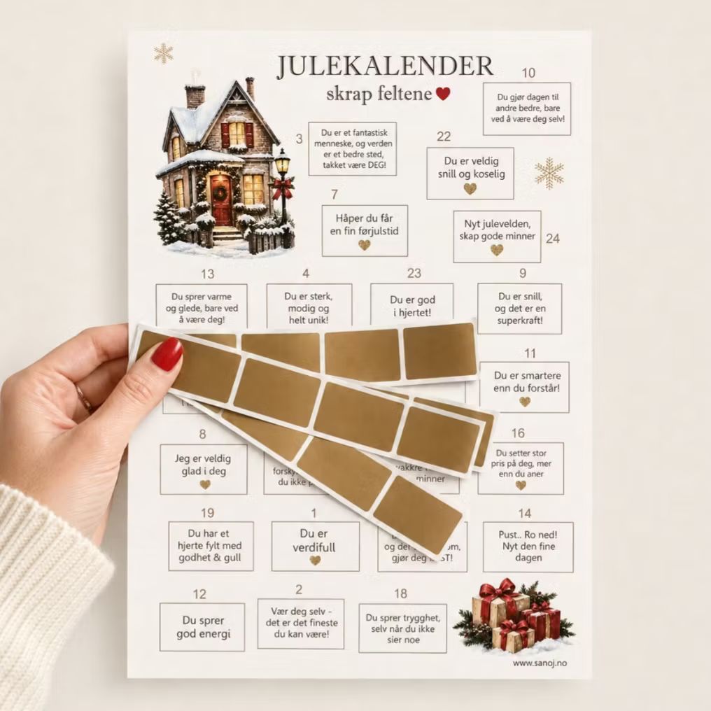 Skrapekalender - 2026