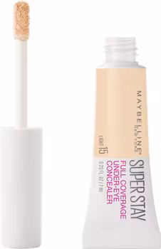 Maybelline New York Superstay Full Coverage Concealer- Light 15
