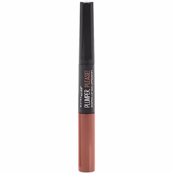 Maybelline New York plumper please duo lip gloss-205 Close up