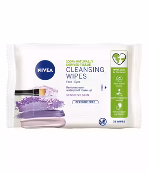 NIVEA Gentle Cleansing Face/ Eyes- 25 stk