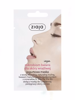 ZIAJA kremmaske mikrobiombalanse- Tørr hud
