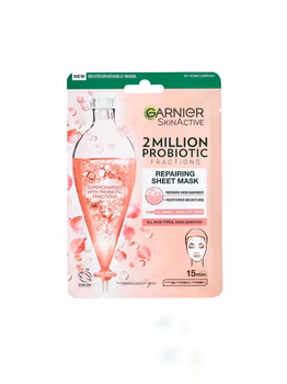 Garnier SkinActive 2 Million Probiotics Fractions Repairing-  Sheet Mask