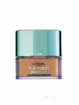 L'Oréal Paris True Match Minerals Powder Foundation- Cappuccino