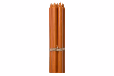 Kronljus - Mörk orange