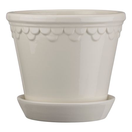 Bergs Potter - Copenhagen - White Glazed