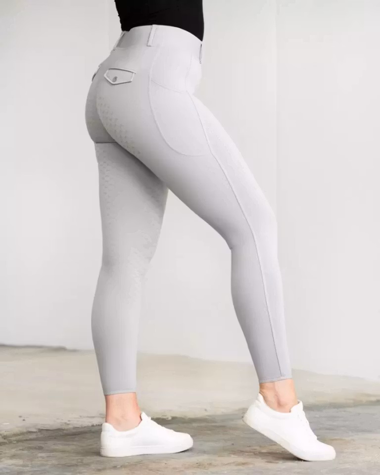 Loui Active Leggings, Lys grå