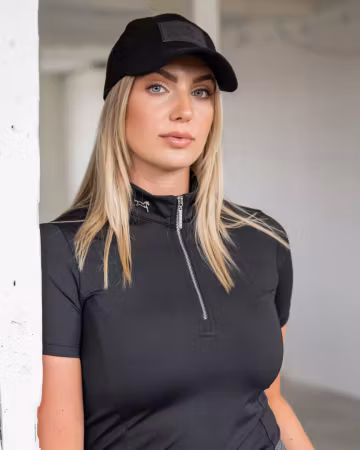 FAGER Caps, sort med preget logo