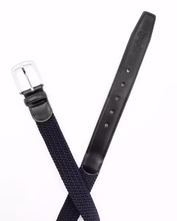 FAGER Elastisk belte, sort/marine
