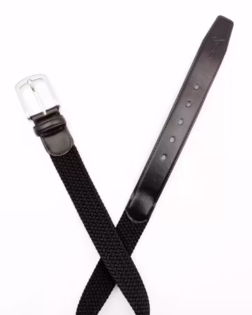 FAGER Elastisk belte, brun/sort