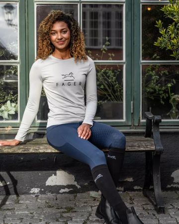 Fager Fia Long Sleeve, lys grå