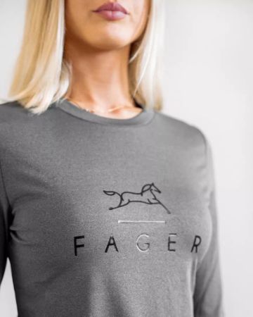 Fager Fia Long Sleeve, mørk grå