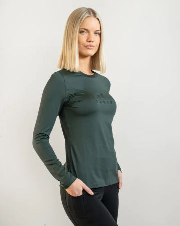 Fager Ida Long Sleeve, mørk grønn
