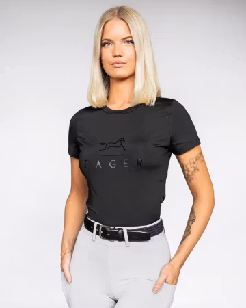 Fager Fia Short sleeve T-skjorte, sort