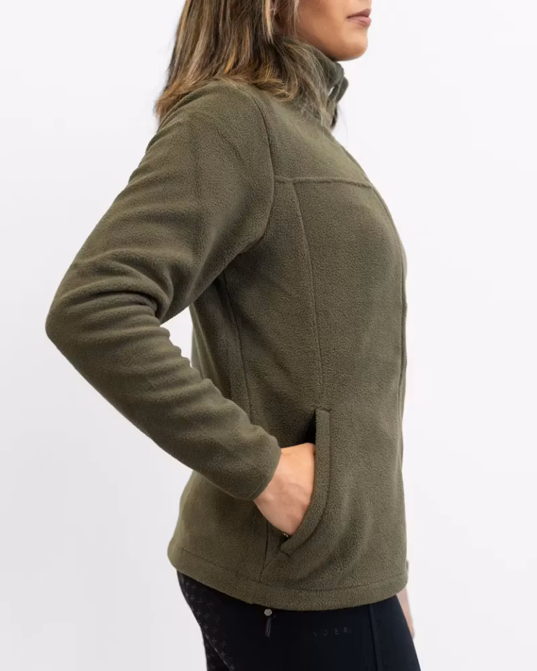 Fager Astrid Fleecejakke, grønn
