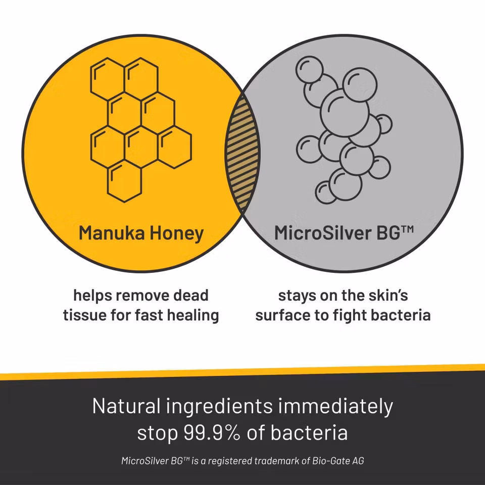 Silver Honey Rapid Skin Relief Medicated Shampoo, Absorbine