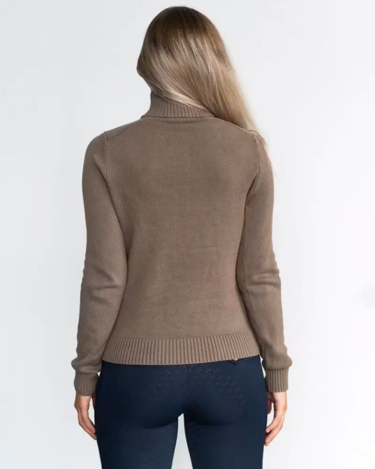 Fager Kim half-zip genser, beige