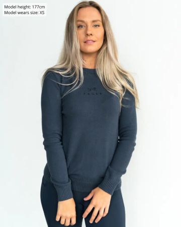 Fager Emily crew neck genser, marine