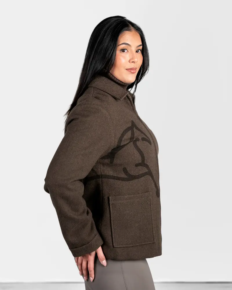 Fager Frida Harrington jakke, Espresso