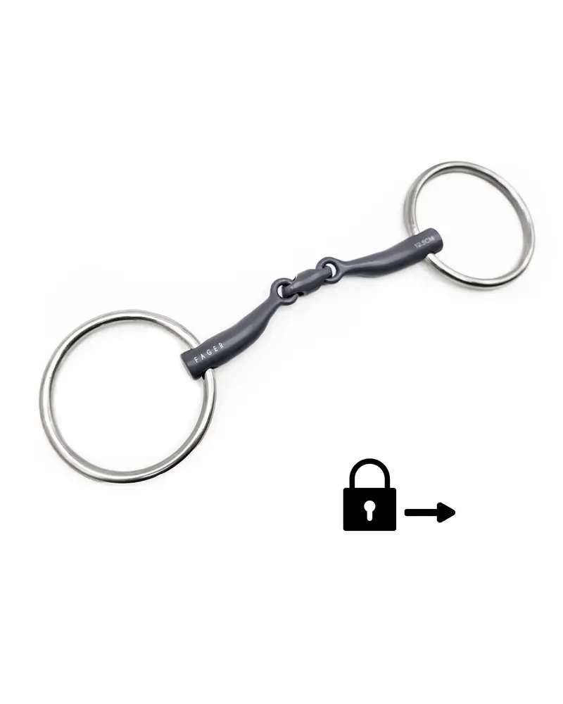 HEDVIG FL TITANIUM LØS RING