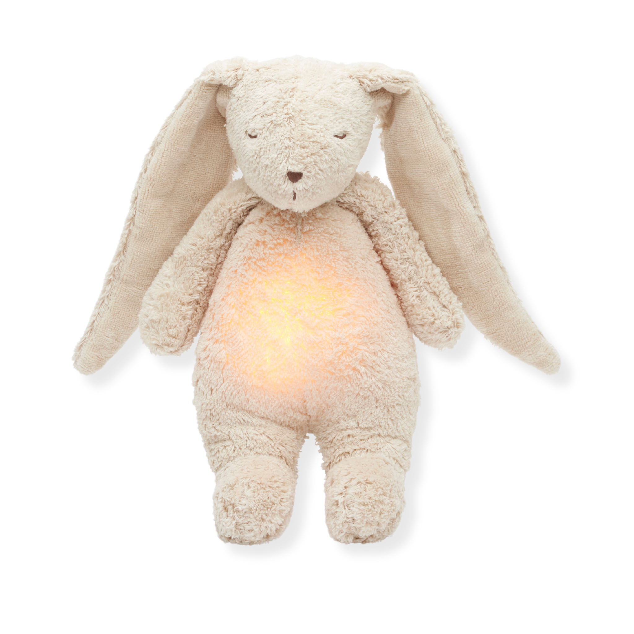 Moonie 2.0 The Organic Humming Bunny Kanin med lampa och ljud Sand natur
