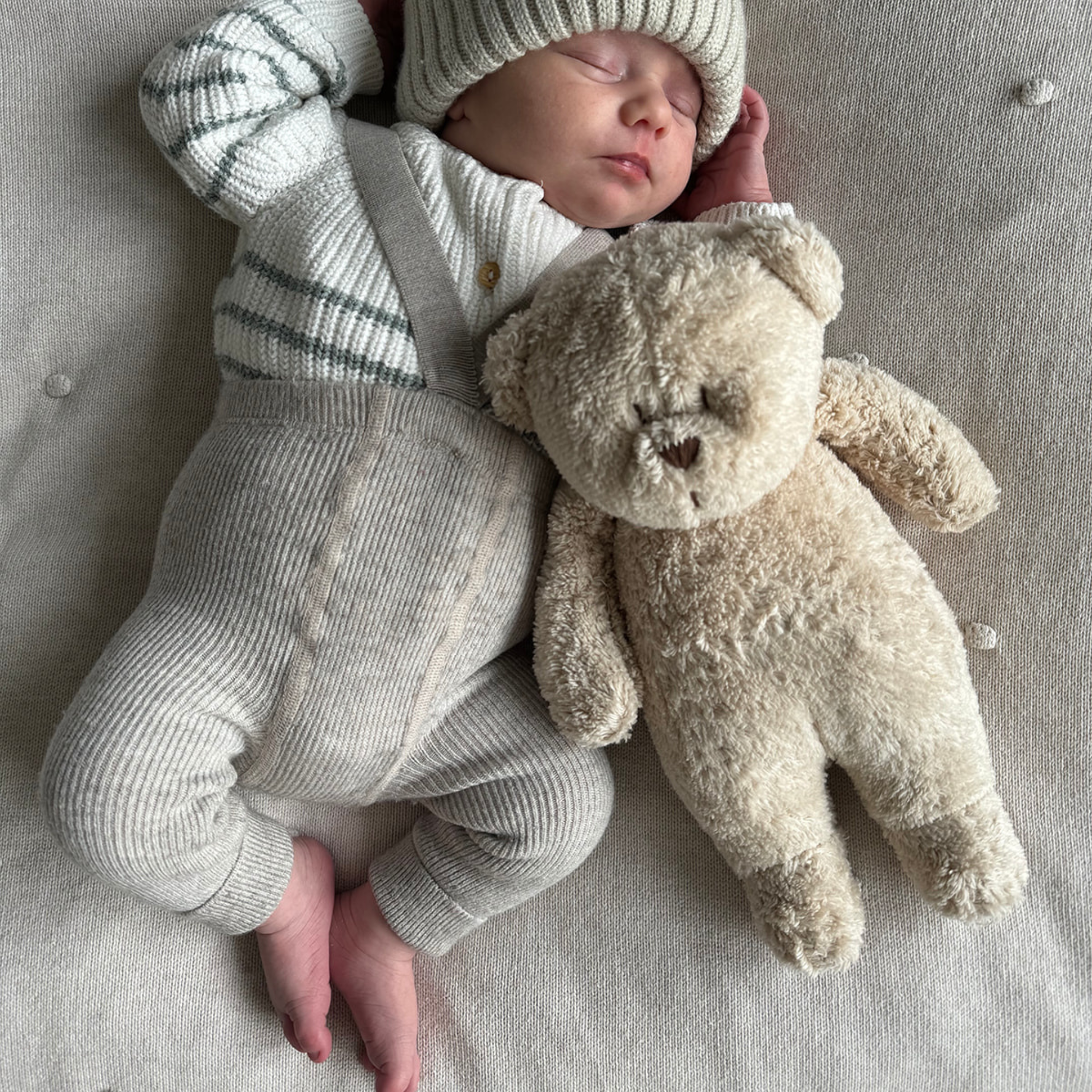 Moonie 2.0 The Organic Humming Bear Nalle med lampa och ljud Polar