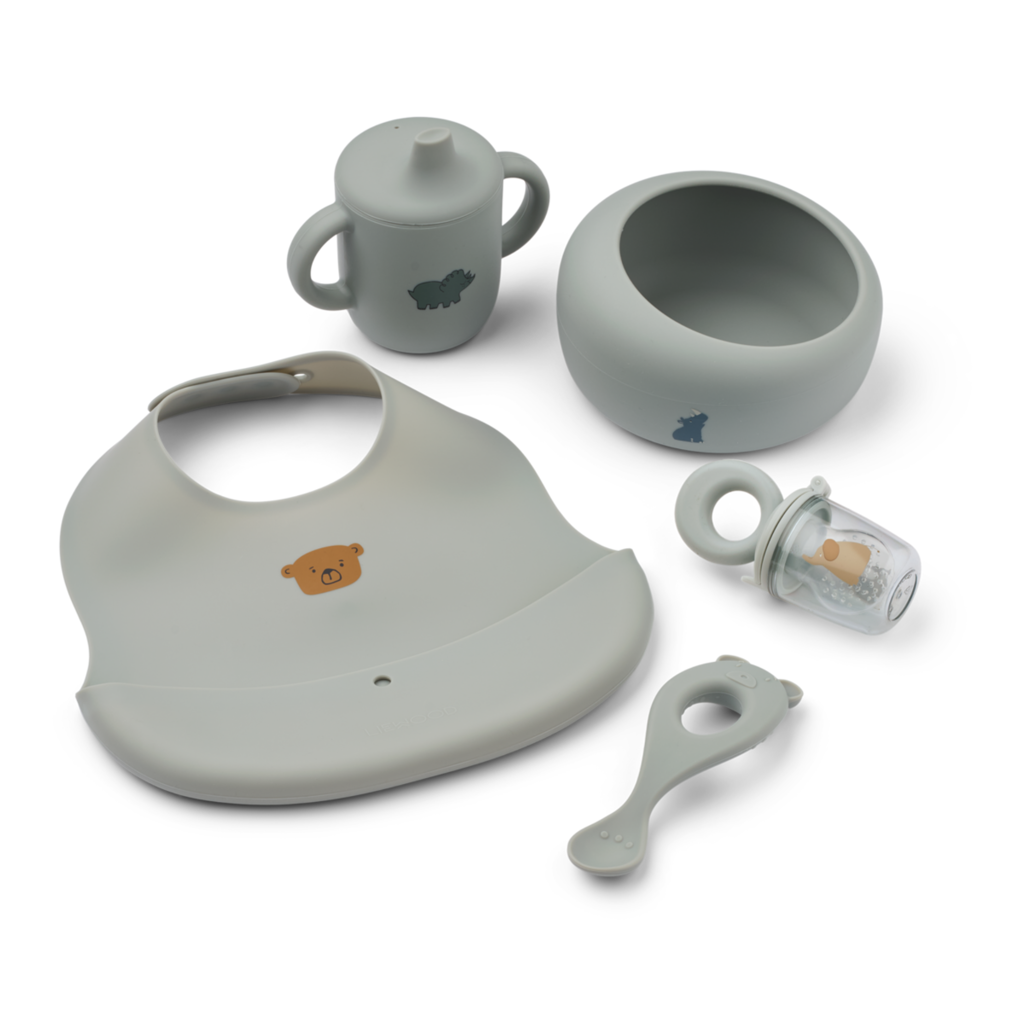 Liewood Mileah Baby Servis till barn Dove blue