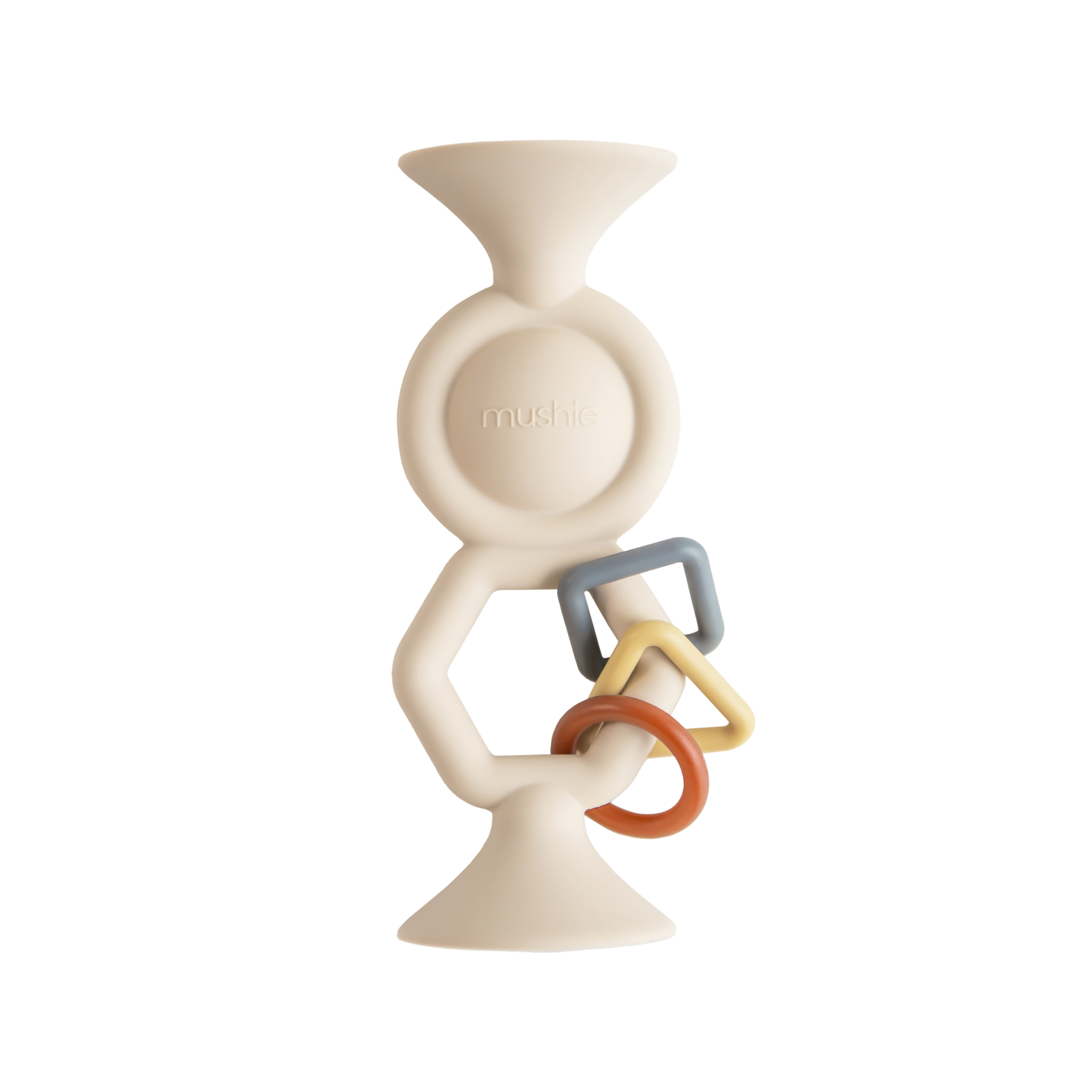 Mushie HexaPop Sugproppsleksak Shifting sand