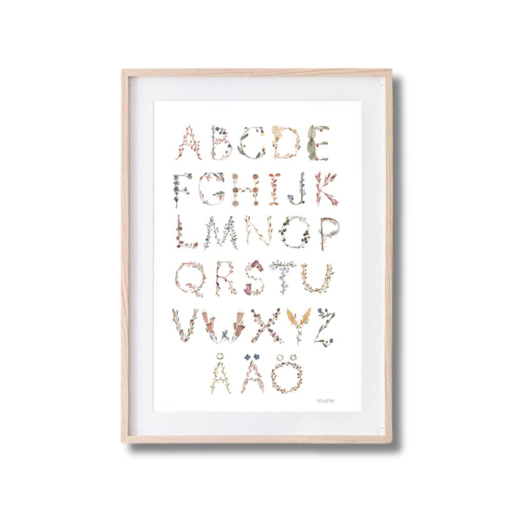 Mushie Poster ABC FSC®