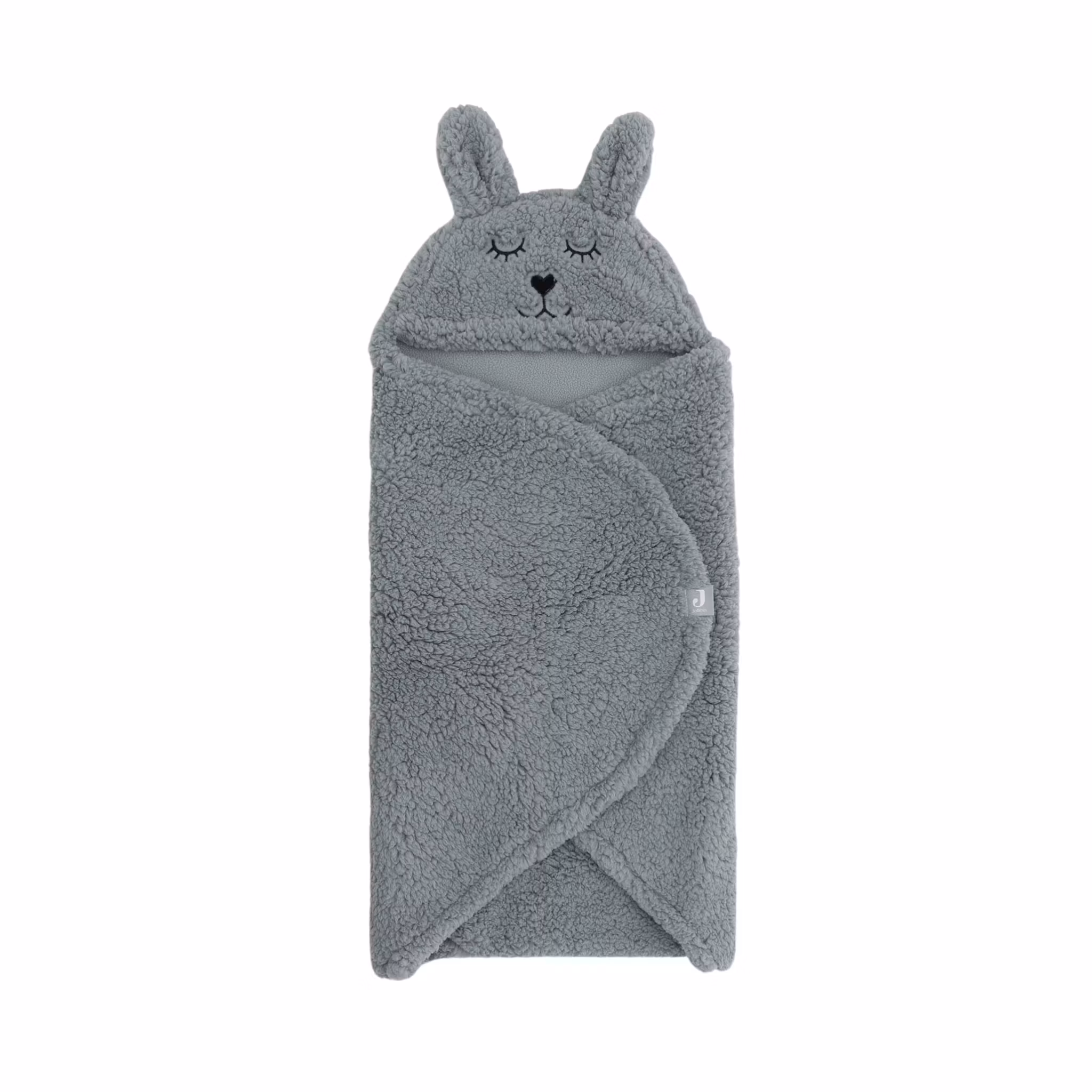 Jollein Omlottåkpåse till babyskydd/barnvagn Bunny Sea Green