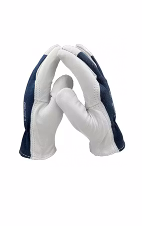 Montagehandske i getskinn 12-pack