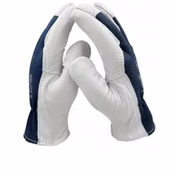 Montagehandske i getskinn