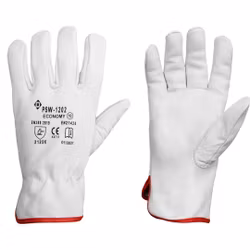 Montagehandske helt i getskinn