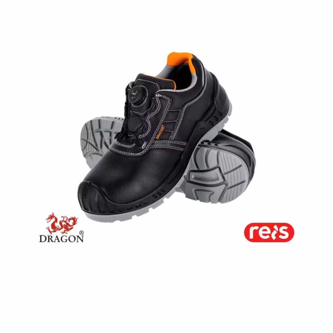 Skyddsskor TITAN-GLAT Low – lätta arbetsskor med SPINON-system (S3S)