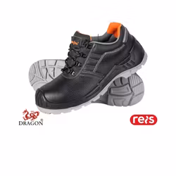 Skyddsskor TITAN Low – bekväma arbetsskor i läder (S3 SRC)