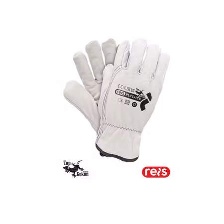 Värmefodrade skyddshandskar i getskinn