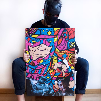 BIGGIE AND TUPAC (Såld)