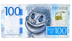 ETT HUNDRA KRONOR (BETONGBROR) Såld