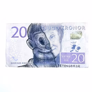 TJUGO KRONOR (HALV) Såld