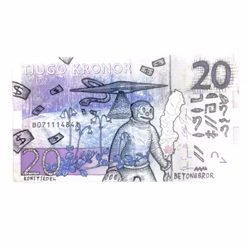 TJUGO KRONOR (LANDAR) Såld