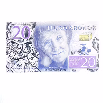 TJUGO KRONOR (BETONGBROR) Såld