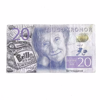 TJUGO KRONOR (BRILLO) Såld