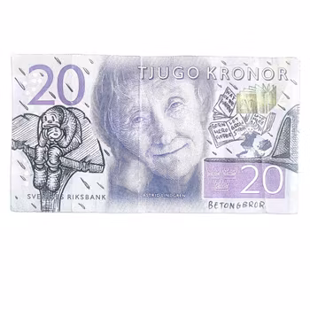 TJUGO KRONOR (SAD) Såld