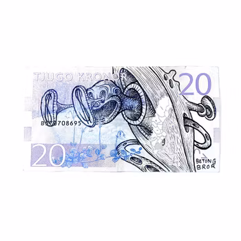 TJUGO KRONOR (DOLLAR EYES) Såld